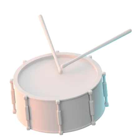 Drum  3D Icon