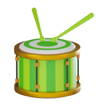 Drum  3D Icon