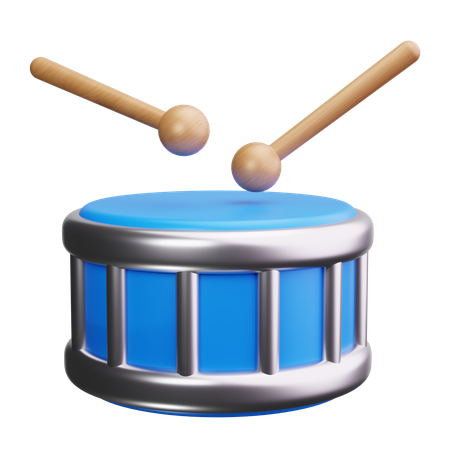 Drum  3D Icon