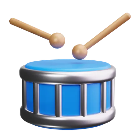 Drum  3D Icon