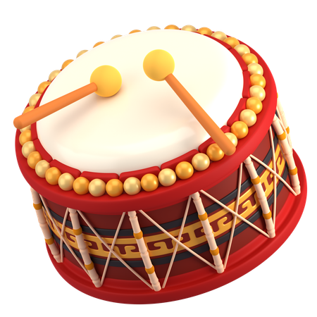 Drum  3D Icon