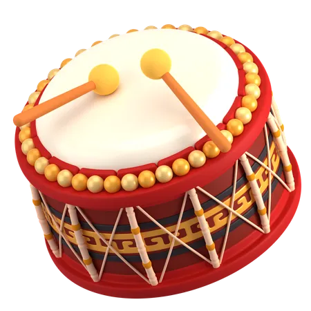 Drum  3D Icon