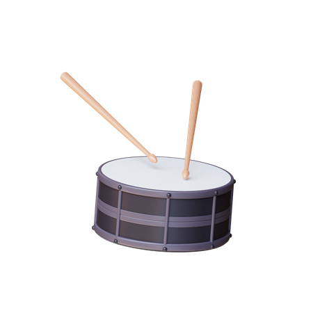 Drum  3D Icon