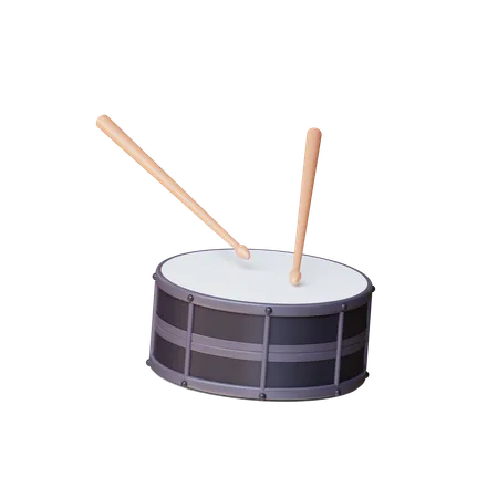 Drum  3D Icon