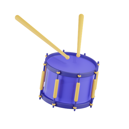 Drum  3D Icon