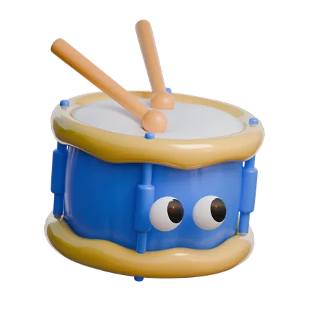 Drum  3D Icon