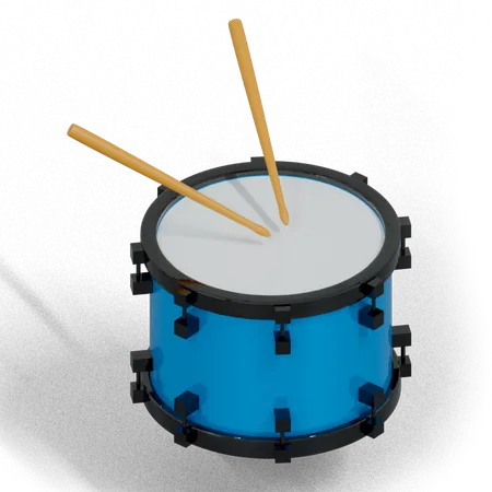 Drum  3D Icon