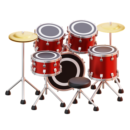 DRUM  3D Icon