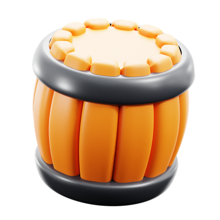 Drum  3D Icon