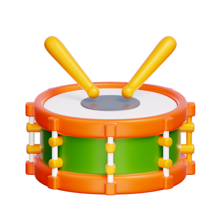 Drum  3D Icon