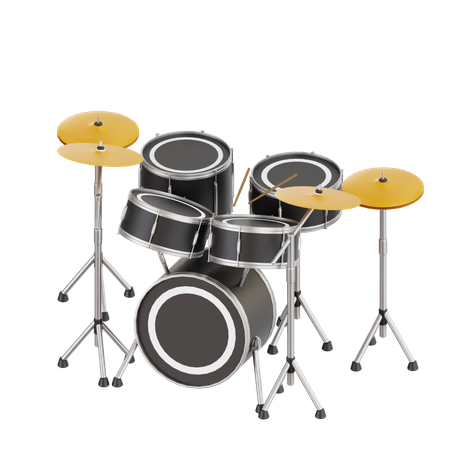 Drum  3D Icon