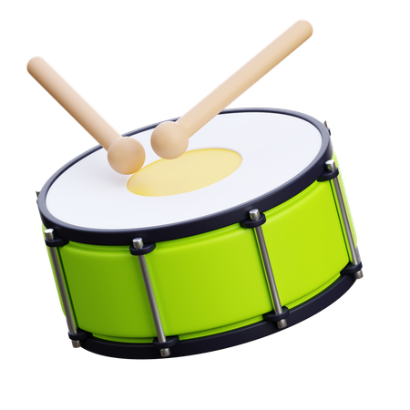 Drum  3D Icon