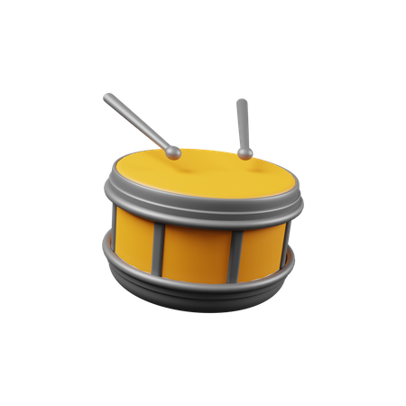 Drum  3D Icon
