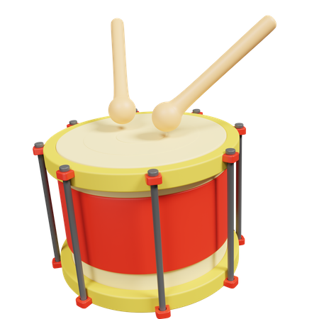 Drum  3D Icon