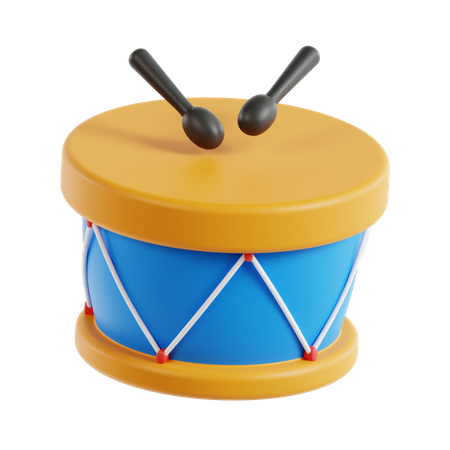Drum  3D Icon