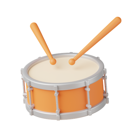 Drum  3D Icon