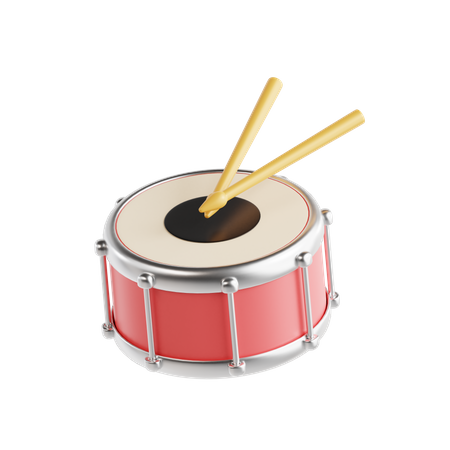 Drum  3D Icon
