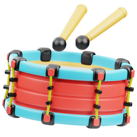 Drum  3D Icon
