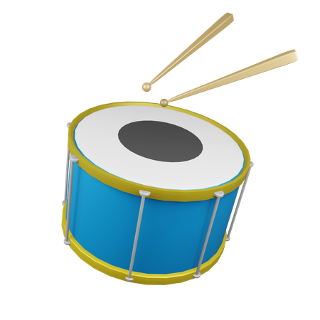 Drum  3D Icon