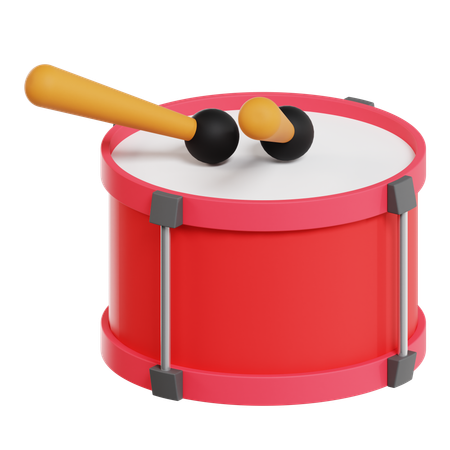 Drum  3D Icon