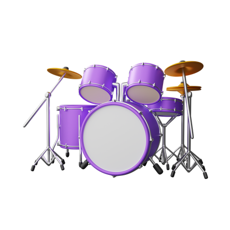 Drum  3D Icon