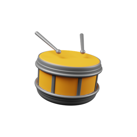 Drum  3D Illustration