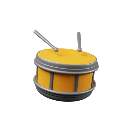 Drum  3D Illustration