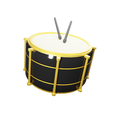 Drum  3D Illustration