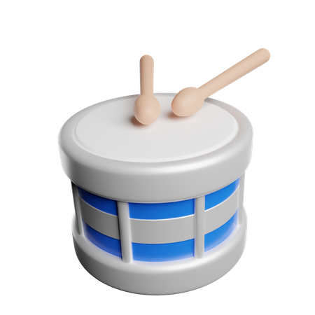 Drum  3D Illustration