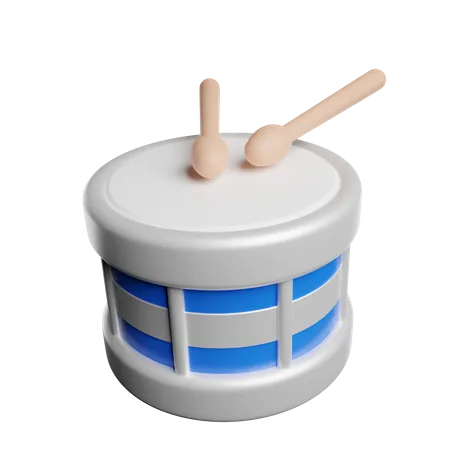 Drum  3D Illustration