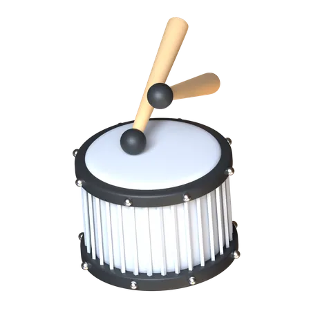 Drum 3 D Music Instrument Icon 3D Icon