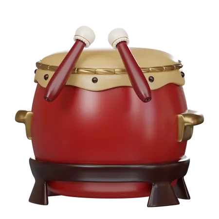 Drums And Gongs 3 D Icon 3D Icon