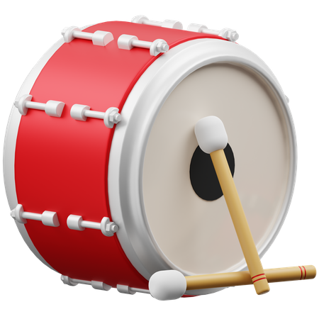 Drum Bass  3D Icon