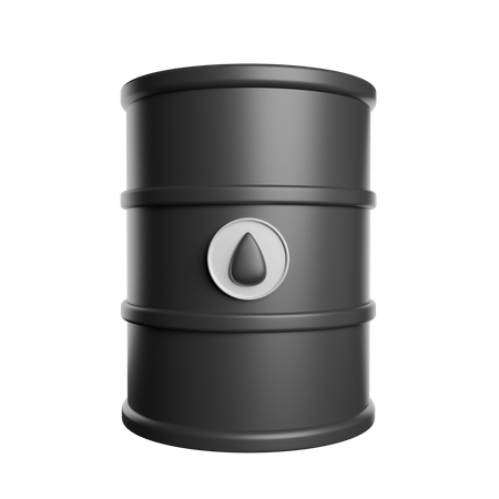 Drum Oil  3D Icon