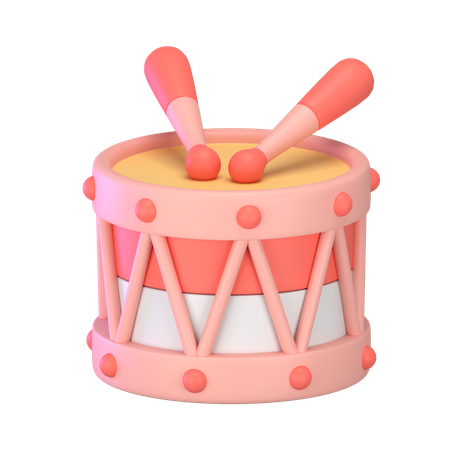 Drum Parade  3D Icon