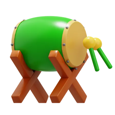 Drum Ramadan  3D Icon