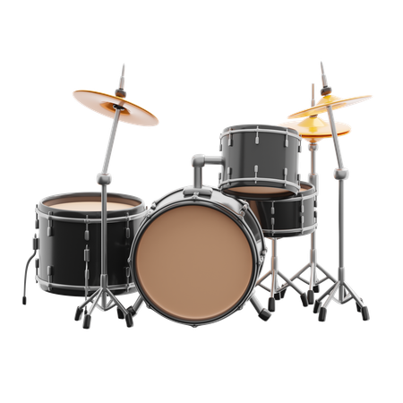 Drum set  3D Icon