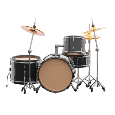 Drum set  3D Icon