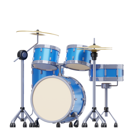 Drum Set  3D Icon