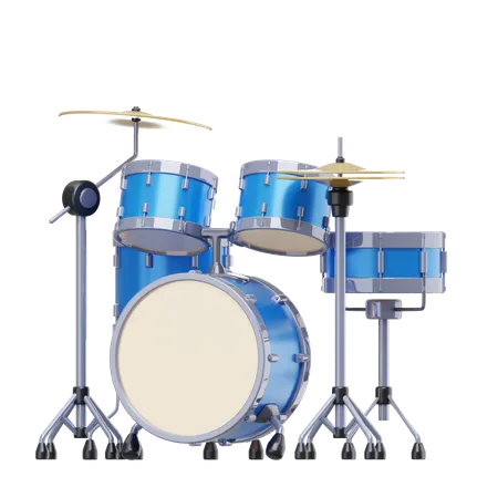 Drum Set  3D Icon