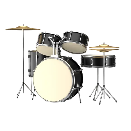 Drum Set  3D Icon