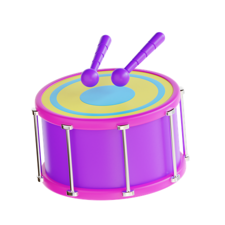 Drum Toys  3D Icon