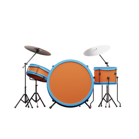 Drums  3D Icon