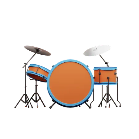 Drums  3D Icon