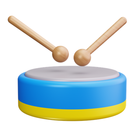 Drums  3D Icon