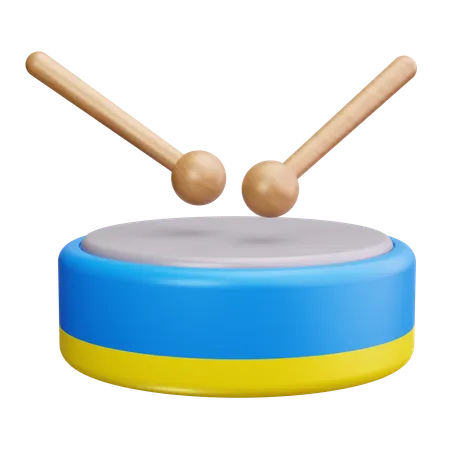 Drums  3D Icon