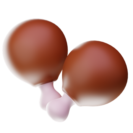 ドラムスティック  3D Icon