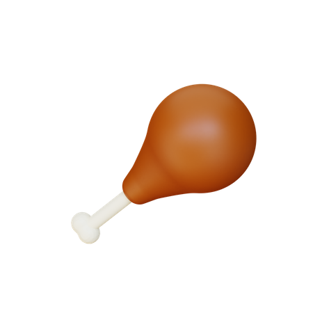 Drumstick  3D Icon