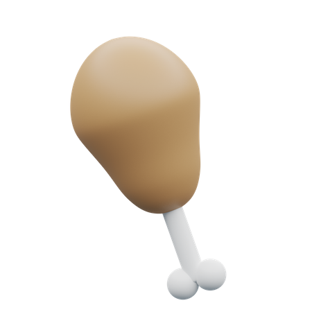 Drumstick  3D Illustration