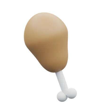 Drumstick  3D Illustration